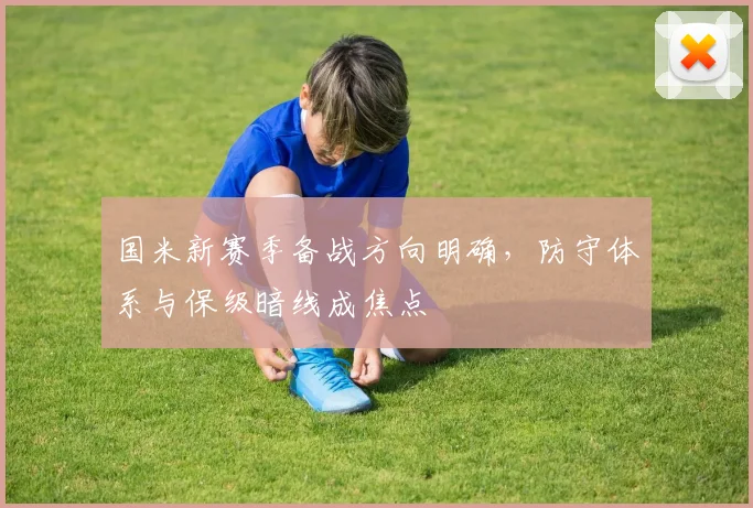 国米新赛季备战方向明确，防守体系与保级暗线成焦点